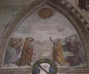 Domenicho Ghirlandaio Weissagung der Sybille an Augustus oil painting artist